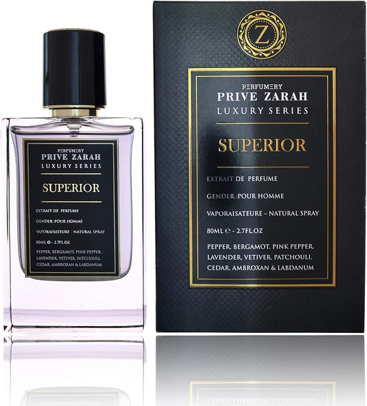 Paris Corner Prive Zarah Superior 80ml Extrait De Perfume for Men