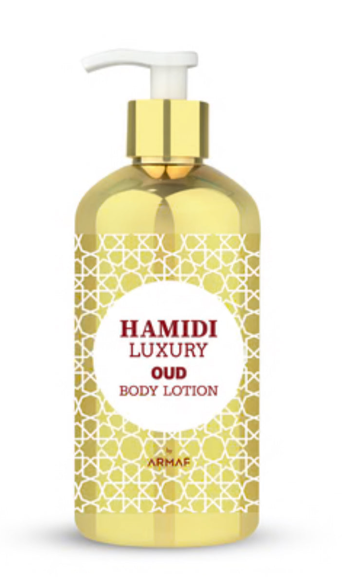 Hamidi Luxury Oud Body Lotion 500ML by Armaf