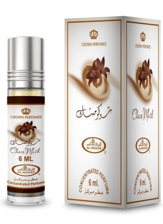 Al-Rehab Choco Musk - 6ml Perfume Oil (Crown Perfumes)