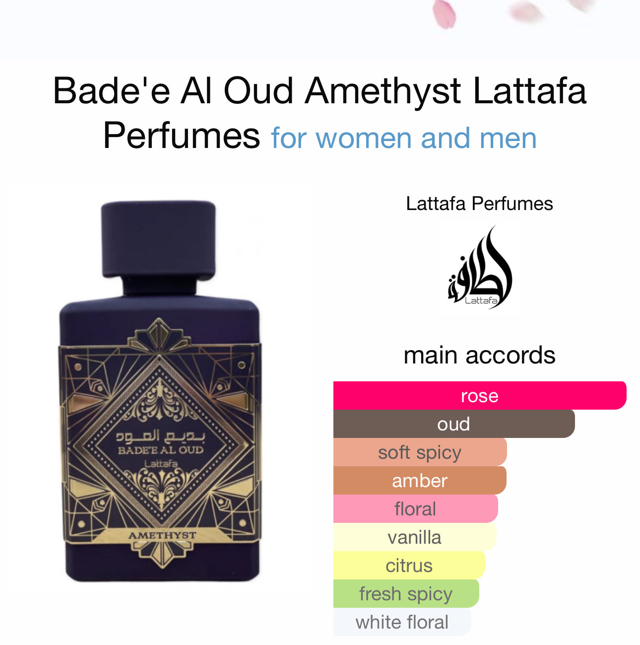 Bade'E Aloud Amethyst EDP 100ml