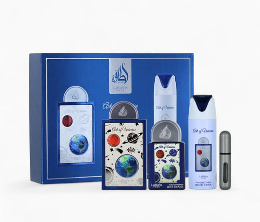 Lattafa Pride Art of Universe 3-Piece Eau de Parfum Gift Set