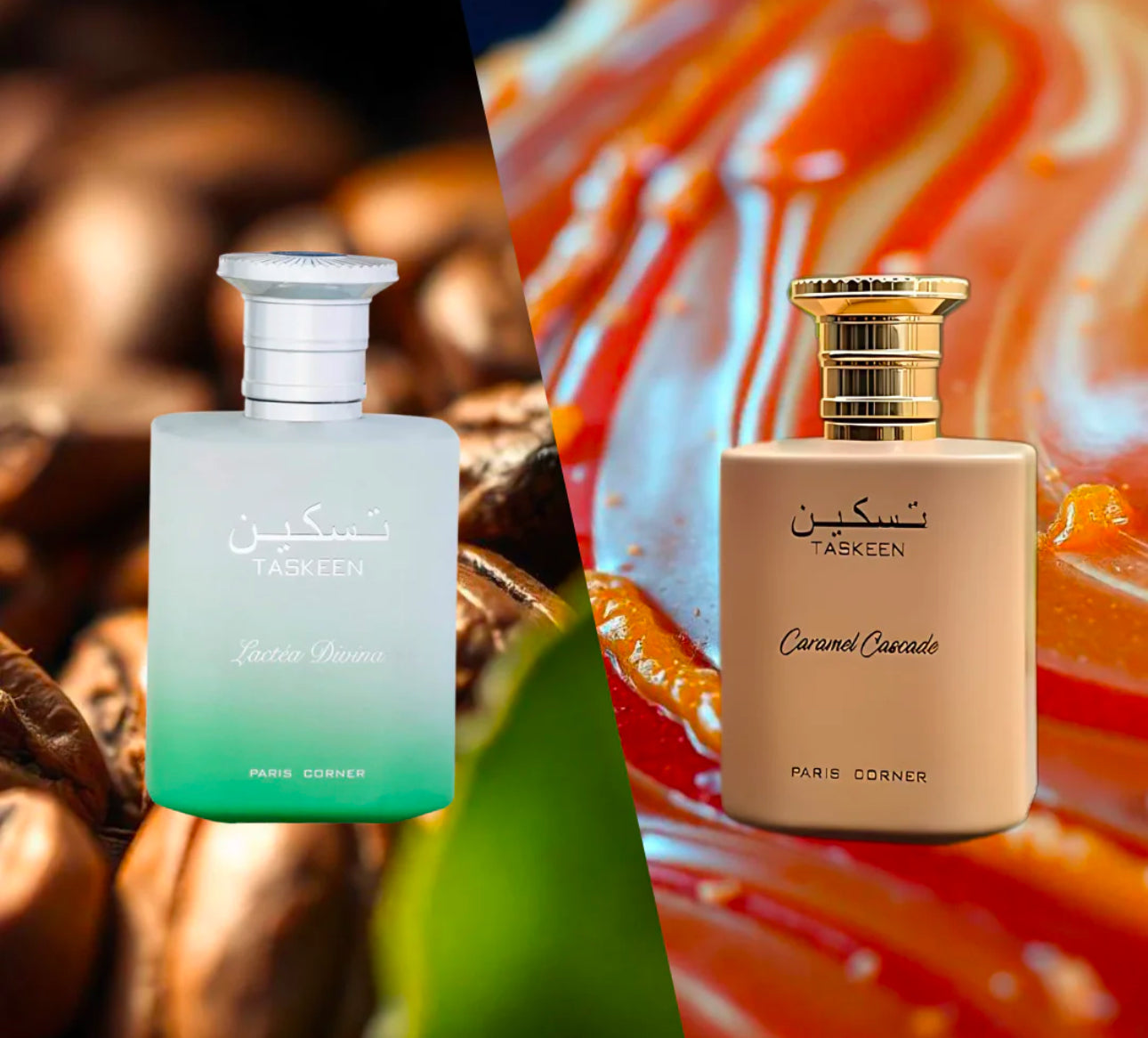 Bundle Taskeen Lactea 100ml and Taskeen Caramel Cascade 100ml