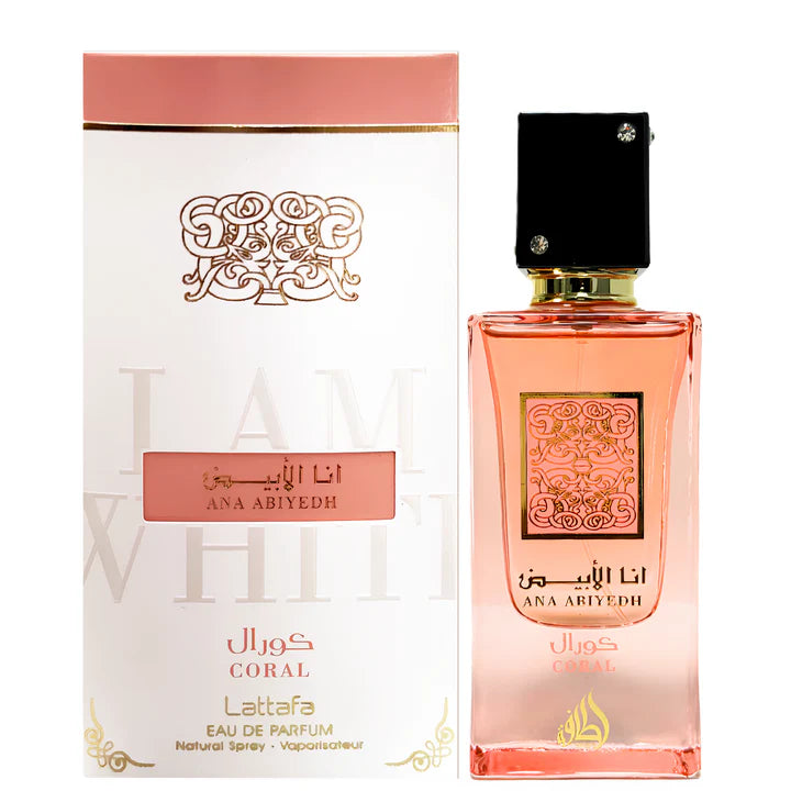 Lattafa Ana Abiyedh Coral Eau de Parfum 60ml