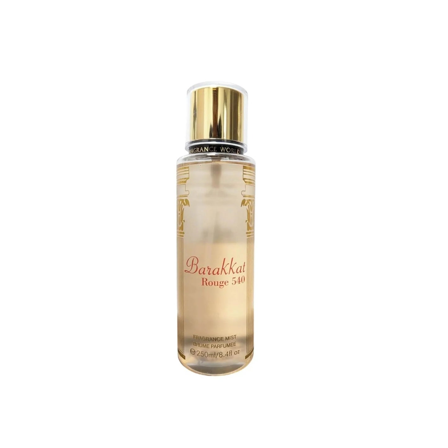 BARAKKAT ROUGE 540 BODY MIST BY FRAGRANCE WORLD 250ML